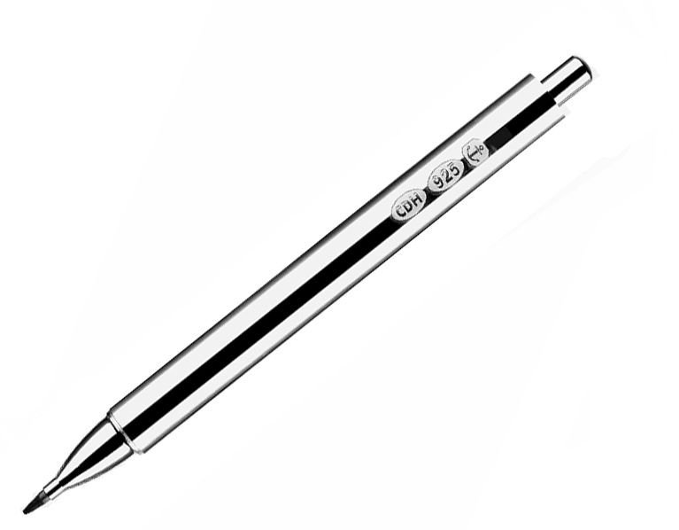 925 HALLMARKED SILVER 2mm PENCIL 